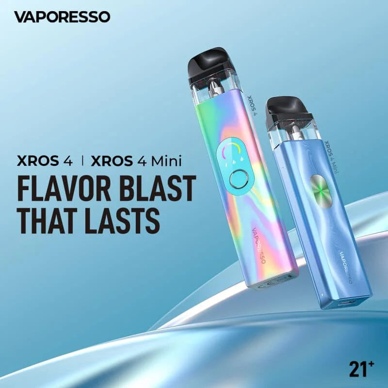 The New Vaporesso Xros 4 and Xros 4 Mini Are Coming to Volcano Vapes S VolcanoVapes The New Vaporesso Xros 4 and Xros 4 Mini Are Coming to Volcano Vapes S VolcanoVapes