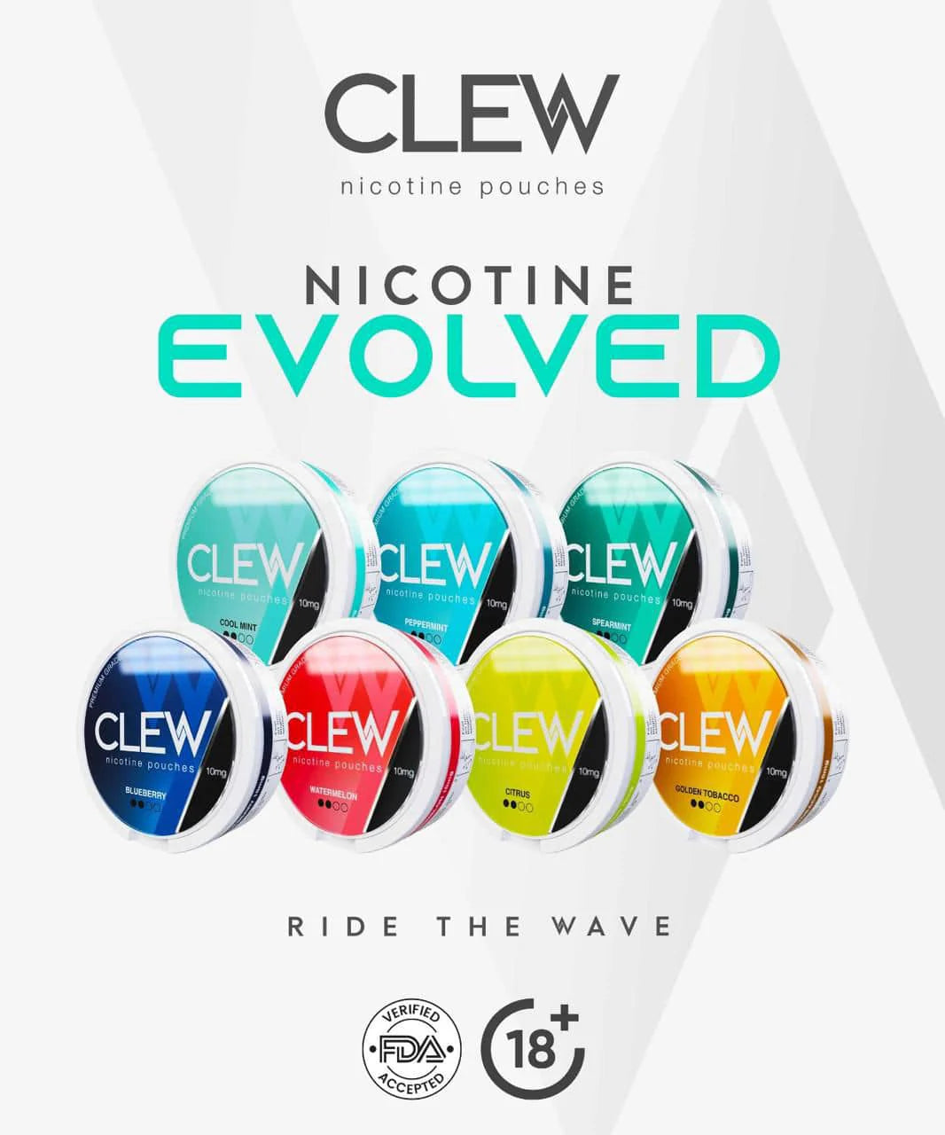 Clew Nicotine Pouches - VolcanoVapes