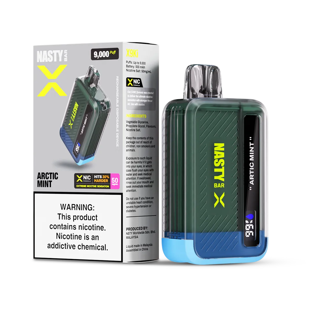 Nasty Bar X9KI 9000 Puffs (X series) Disposable - VolcanoVapes