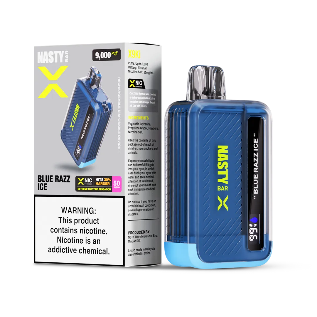 Nasty Bar X9KI 9000 Puffs (X series) Disposable - VolcanoVapes
