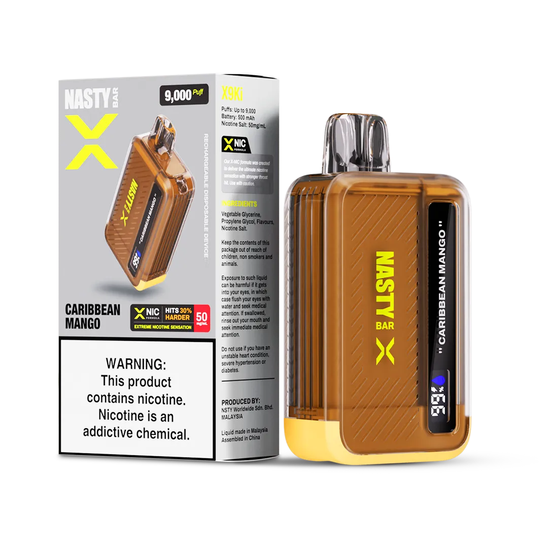 Nasty Bar X9KI 9000 Puffs (X series) Disposable - VolcanoVapes