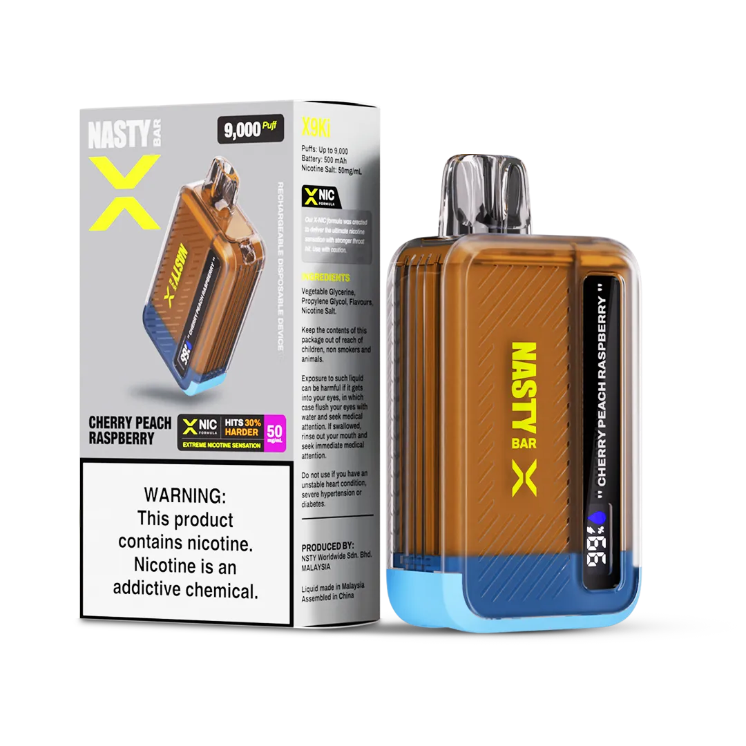 Nasty Bar X9KI 9000 Puffs (X series) Disposable - VolcanoVapes