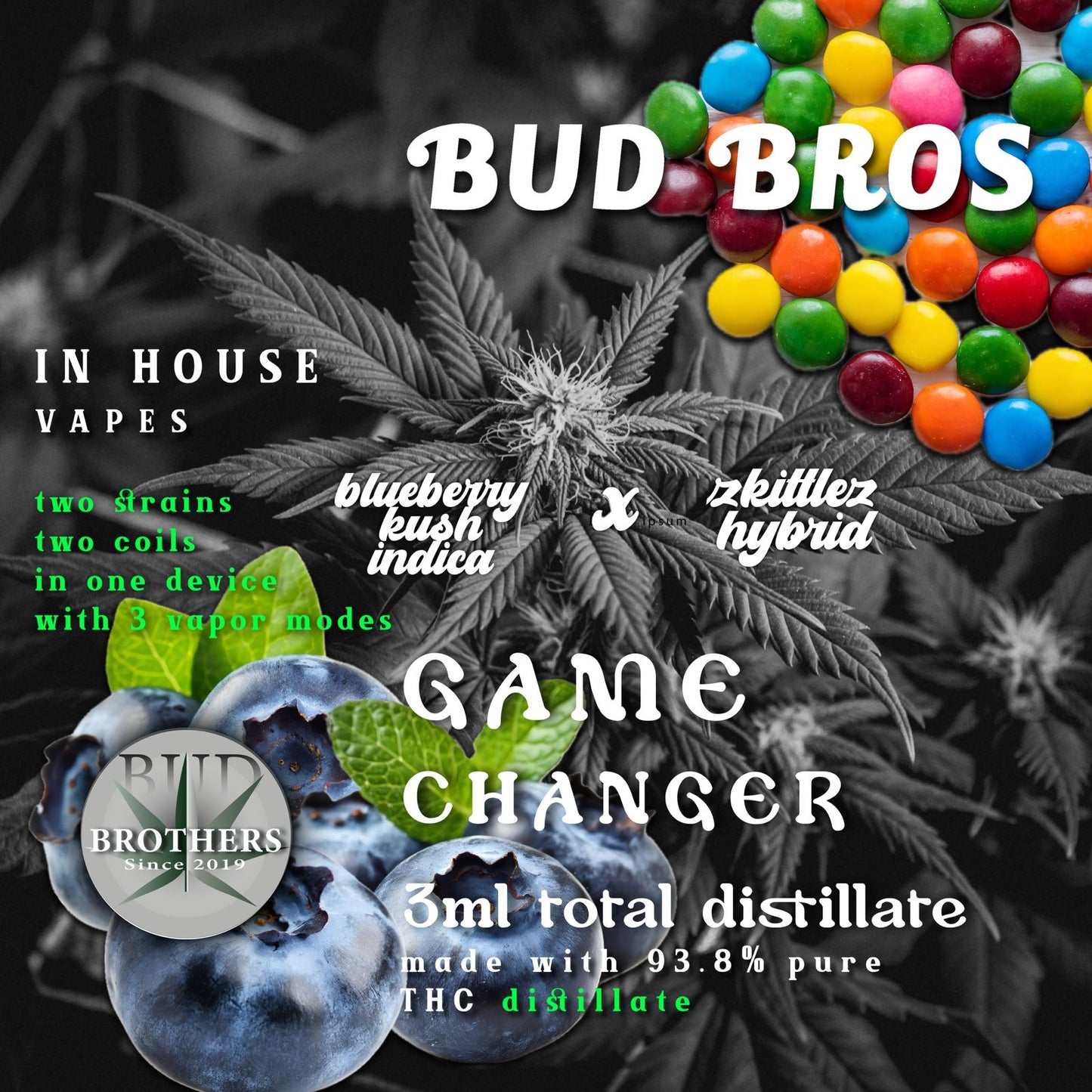 Game Changer Duo Disposable 3ml - VolcanoVapes