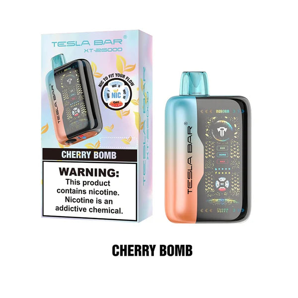 Tesla Bar 26k Puffs Disposable vape VolcanoVapes Tesla Bar 26k Puffs Disposable vape VolcanoVapes