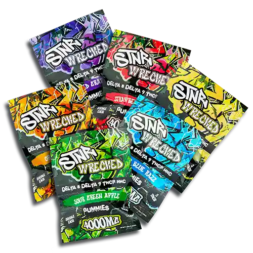 STNR Wrecked Gummies 4000mg