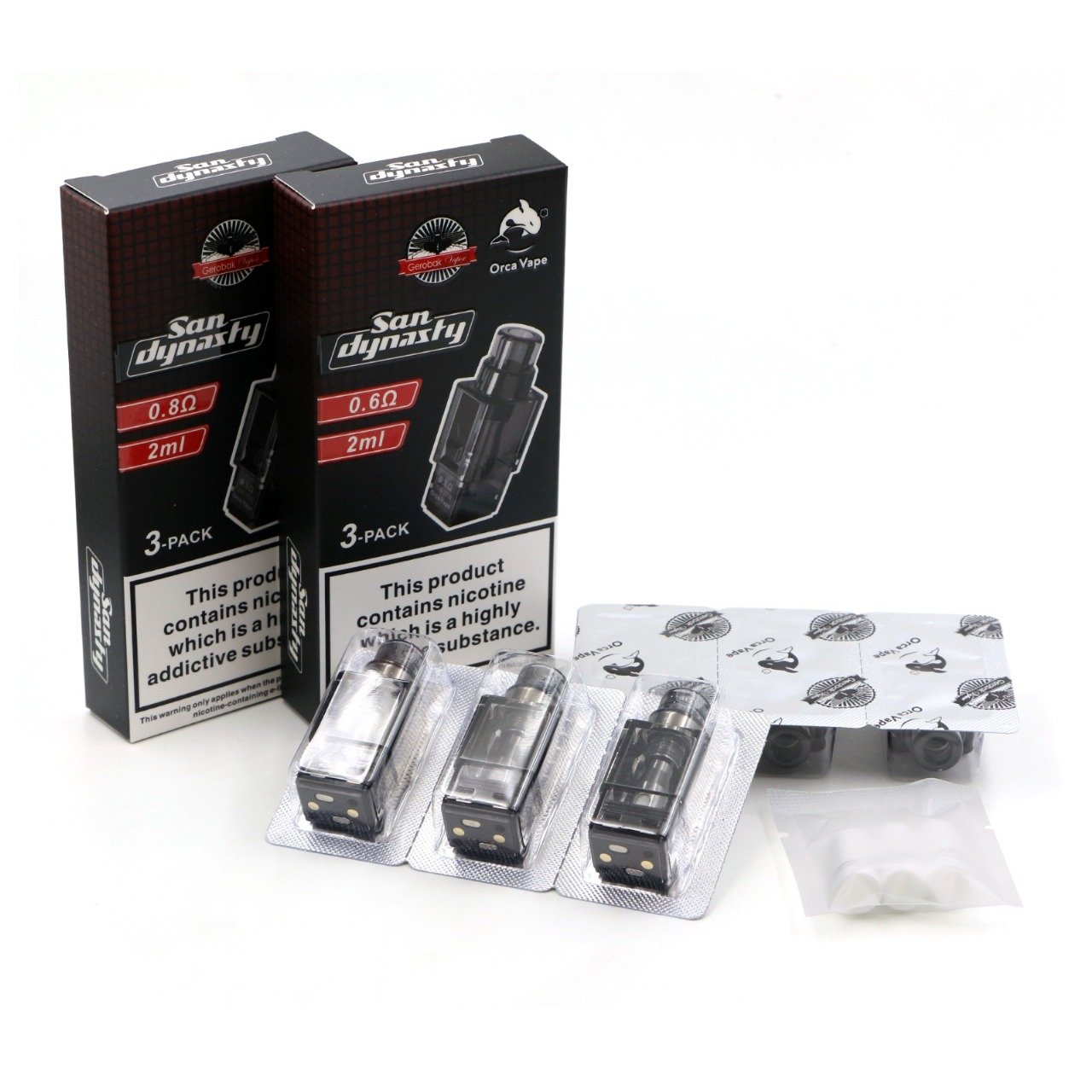 Orca Vape San Dynasty Pods