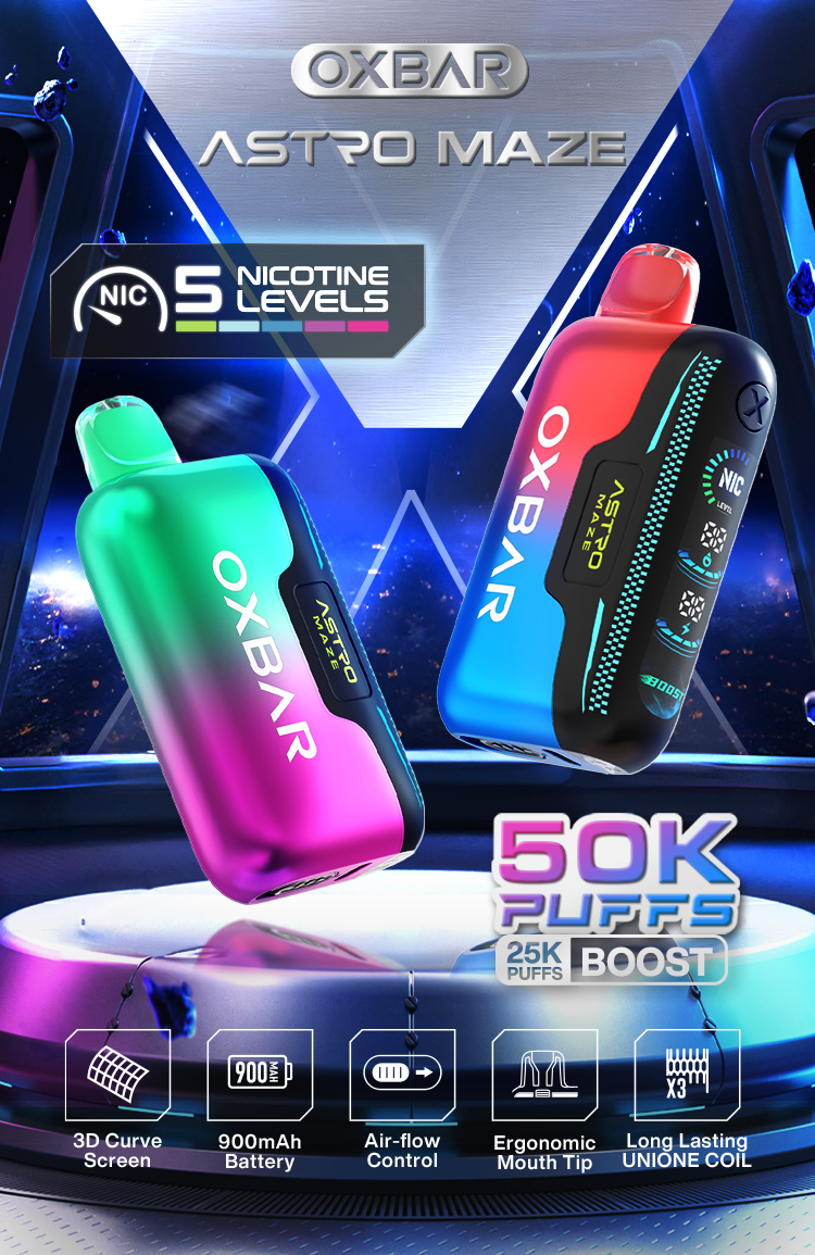 Oxbar Trifusion 50000 Puff Disposable Vape