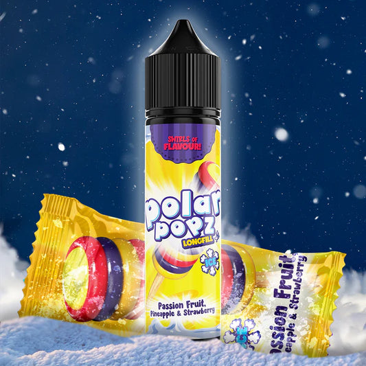 Polar Popz Salt/MTL Flavour Shots 60ML - VolcanoVapes
