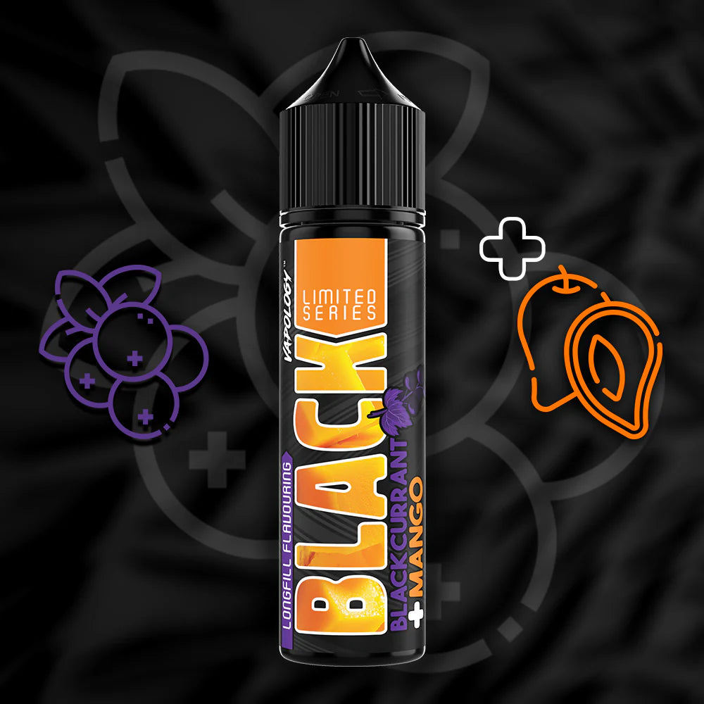 Vapology Black Series Salt/MTL Flavour Shots 60ML - VolcanoVapes