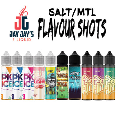 Jay Jays Salt/MTL Flavour Shot 60ml - VolcanoVapes
