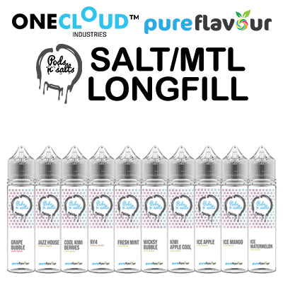 Pod Plus/Pods & Salts Salt/MTL Flavour shots - VolcanoVapes