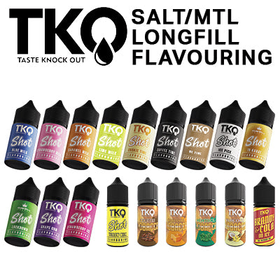 TKO Salt/MTL Flavour Shot 30ml