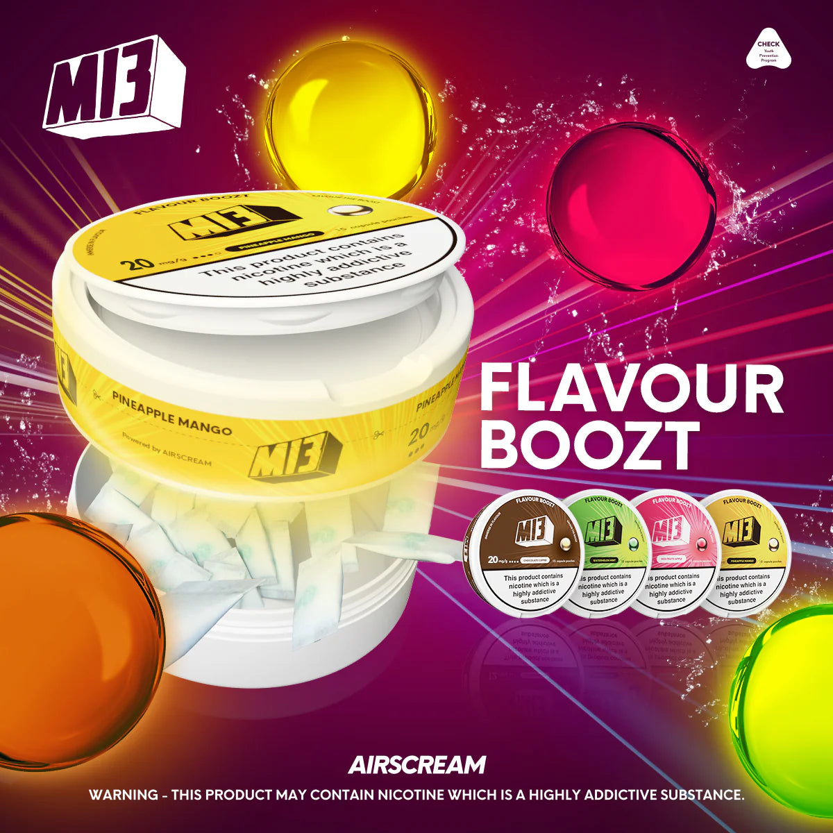 M13 Nicotine Pouches - VolcanoVapes