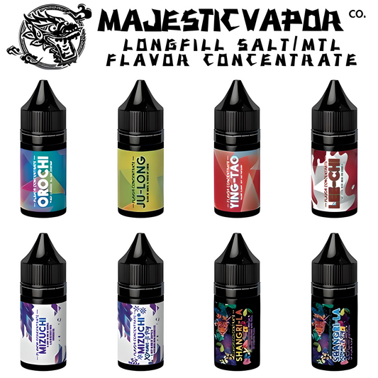 Majestic Salt/MTL Flavour Shots 30ml - VolcanoVapes