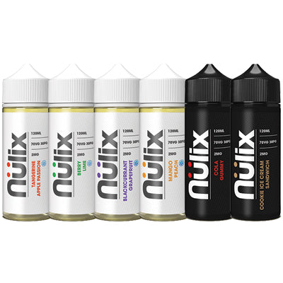 Nulix Freebase Longfill 120ml-Flavour Shot - VolcanoVapes