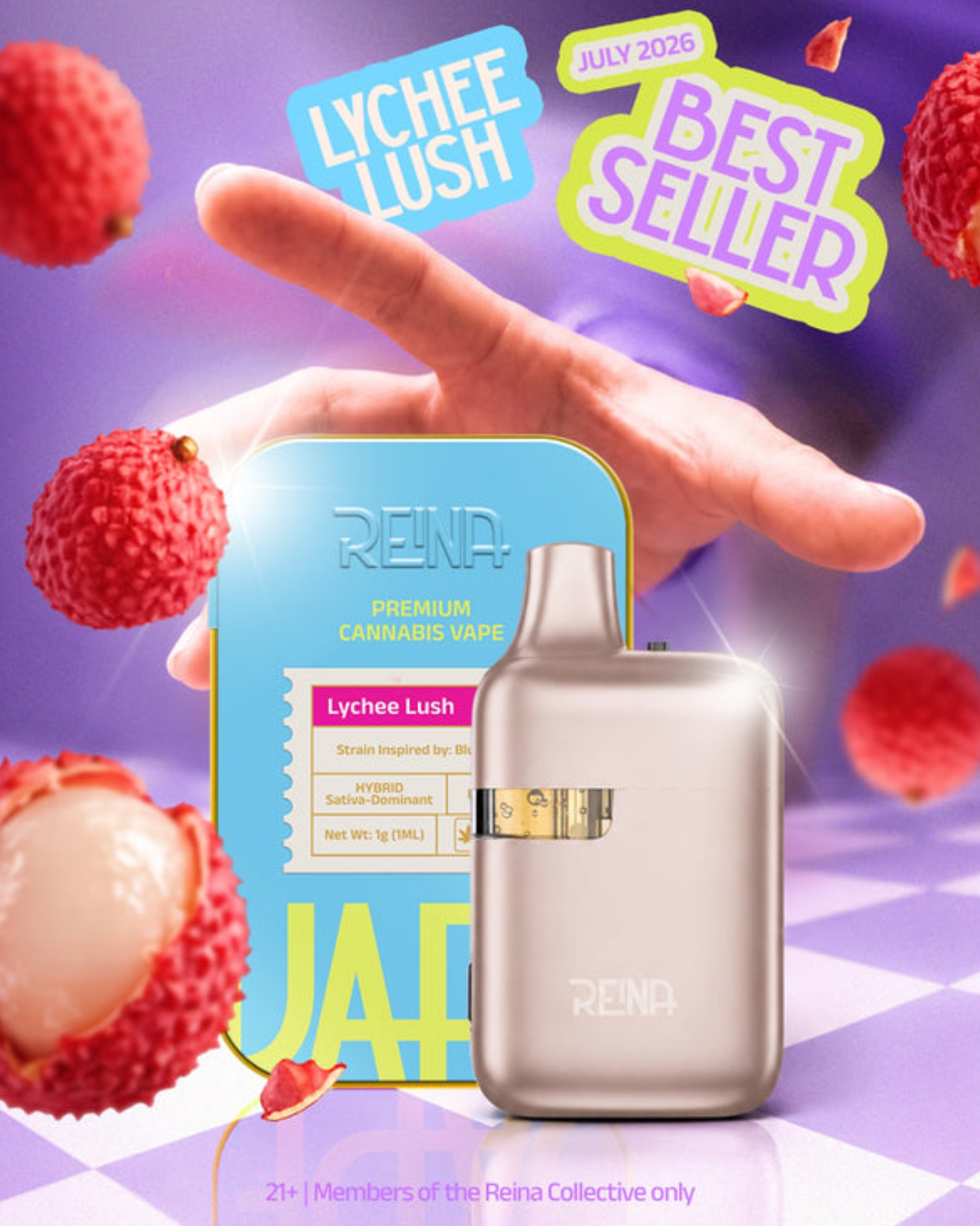 Reina Majesty THC Disposable 1ML