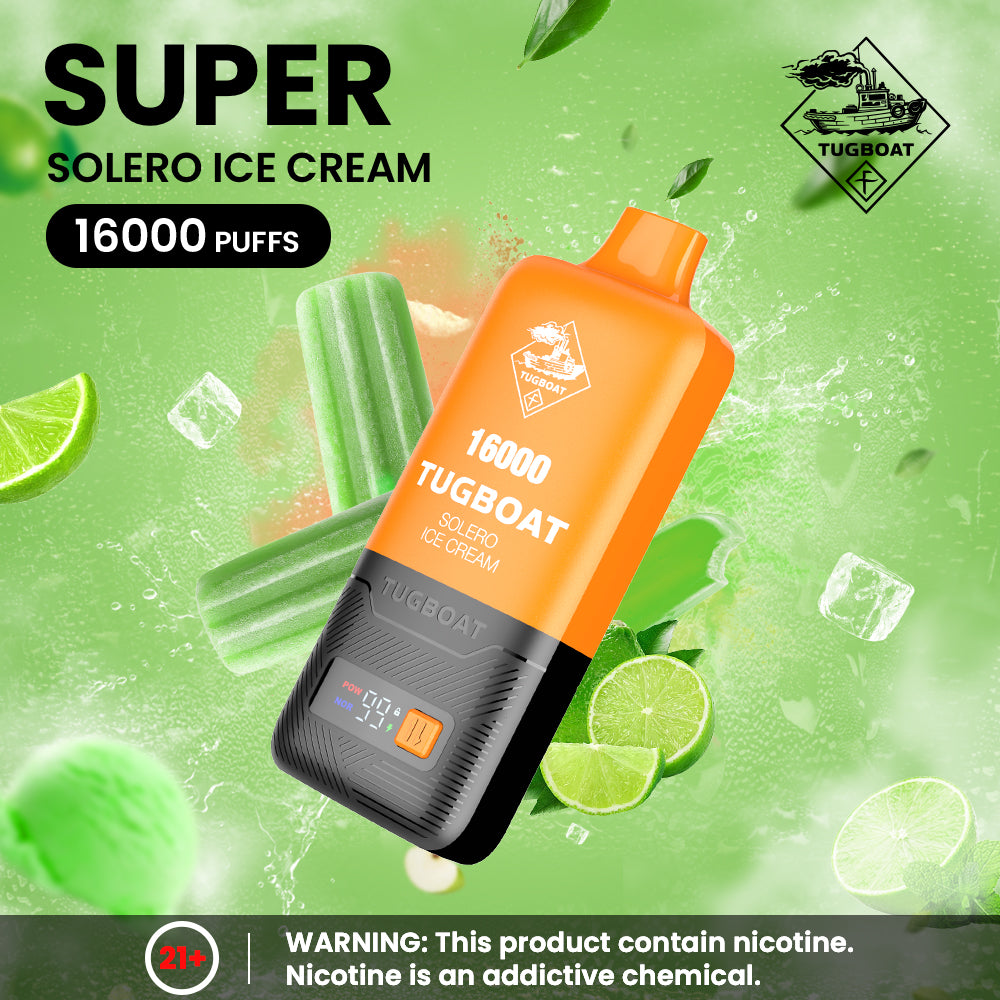 Tugboat 16000 Puff Disposable Pods 50MG - VolcanoVapes