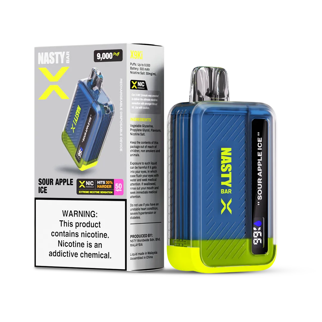 Nasty Bar X9KI 9000 Puffs (X series) Disposable - VolcanoVapes