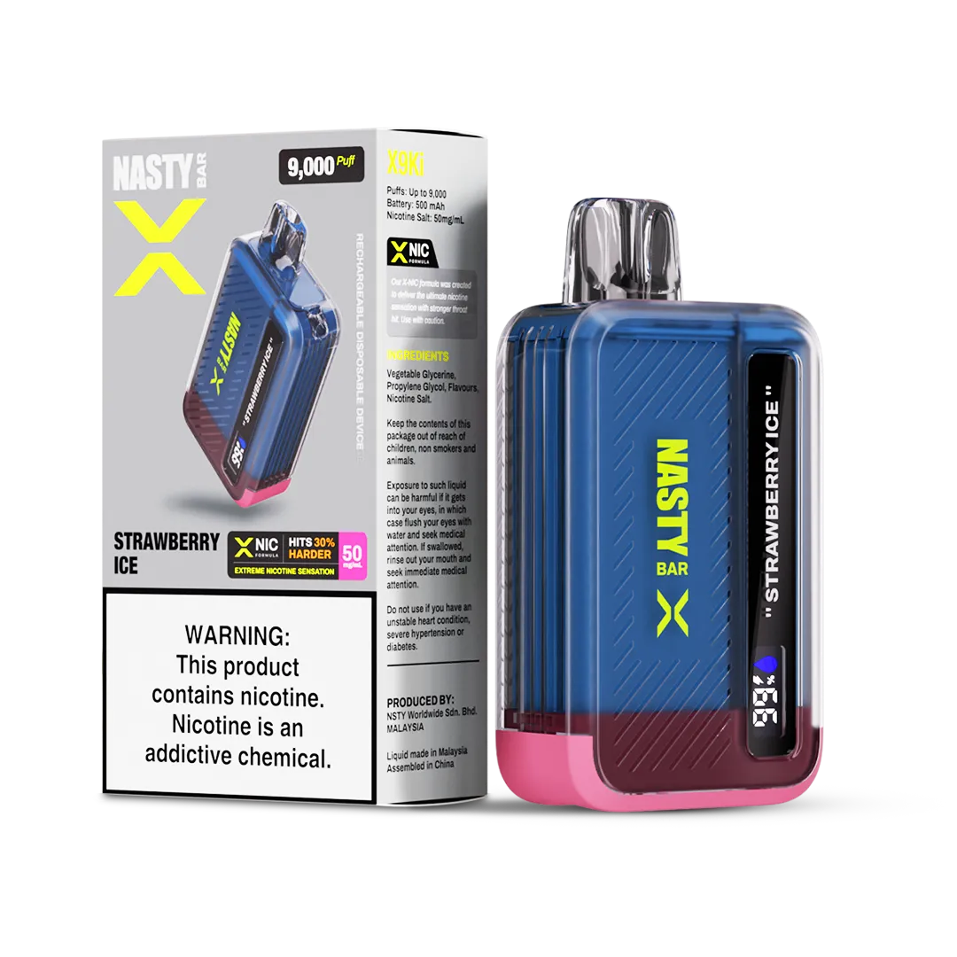 Nasty Bar X9KI 9000 Puffs (X series) Disposable - VolcanoVapes