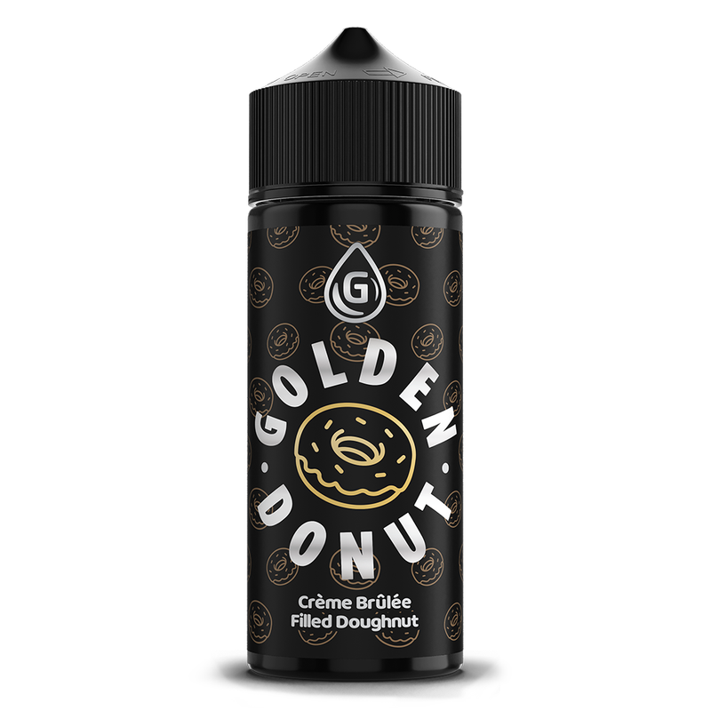 Golden Donut Freebase by G-Drops 120ml 3MG - VolcanoVapes