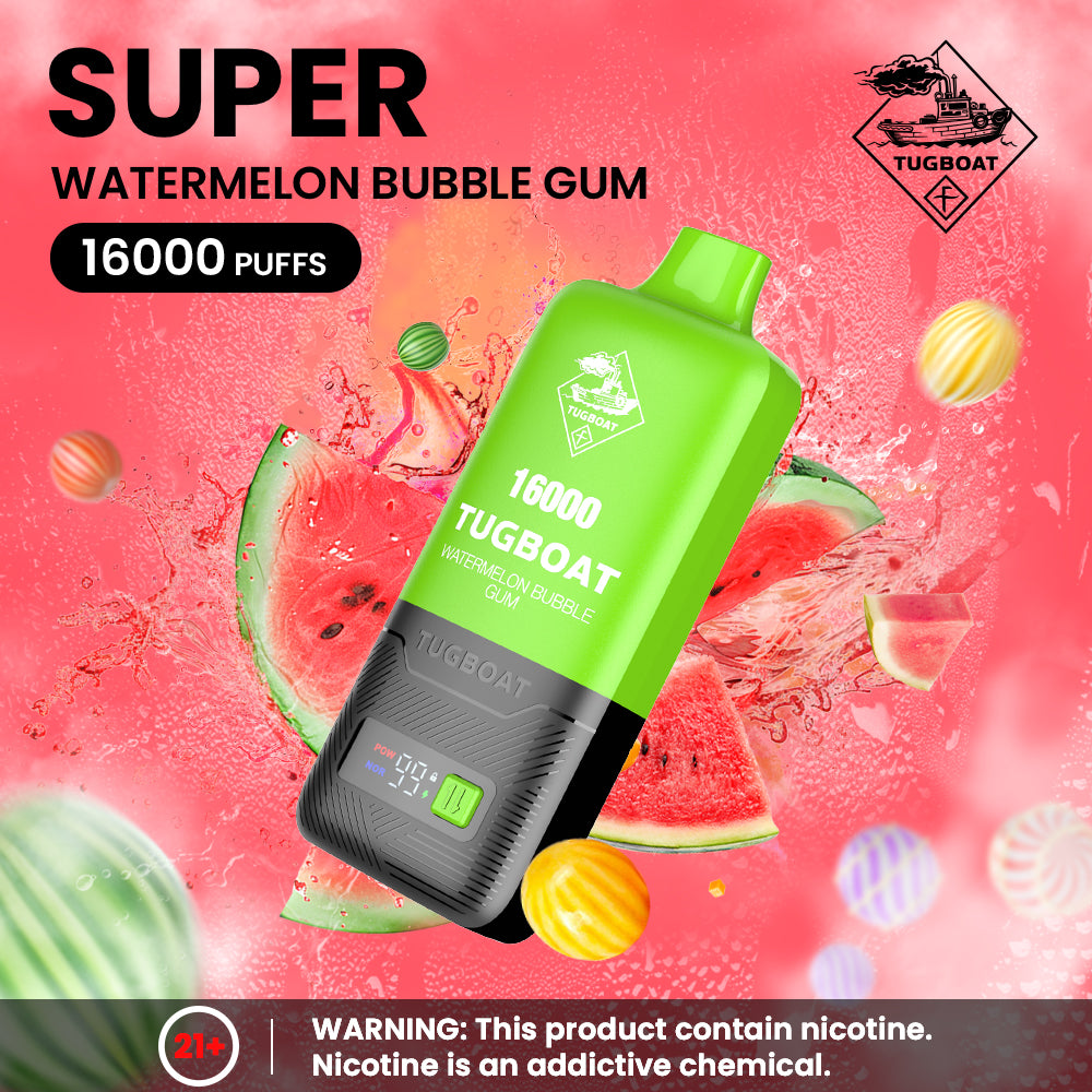 Tugboat 16000 Puff Disposable Pods 50MG - VolcanoVapes