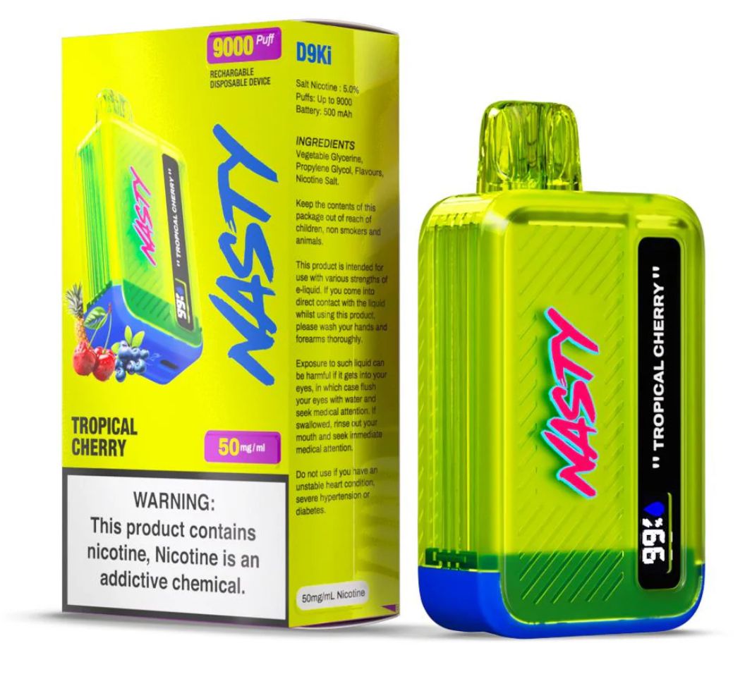 Nasty Bar 9000 Puff Disposable 5% VolcanoVapes Nasty Bar 9000 Puff Disposable 5% VolcanoVapes