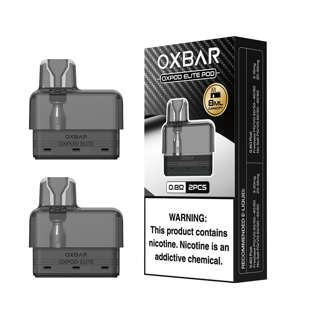 Oxbar Oxpod Elite Pod 0.8ohm 8ml - VolcanoVapes