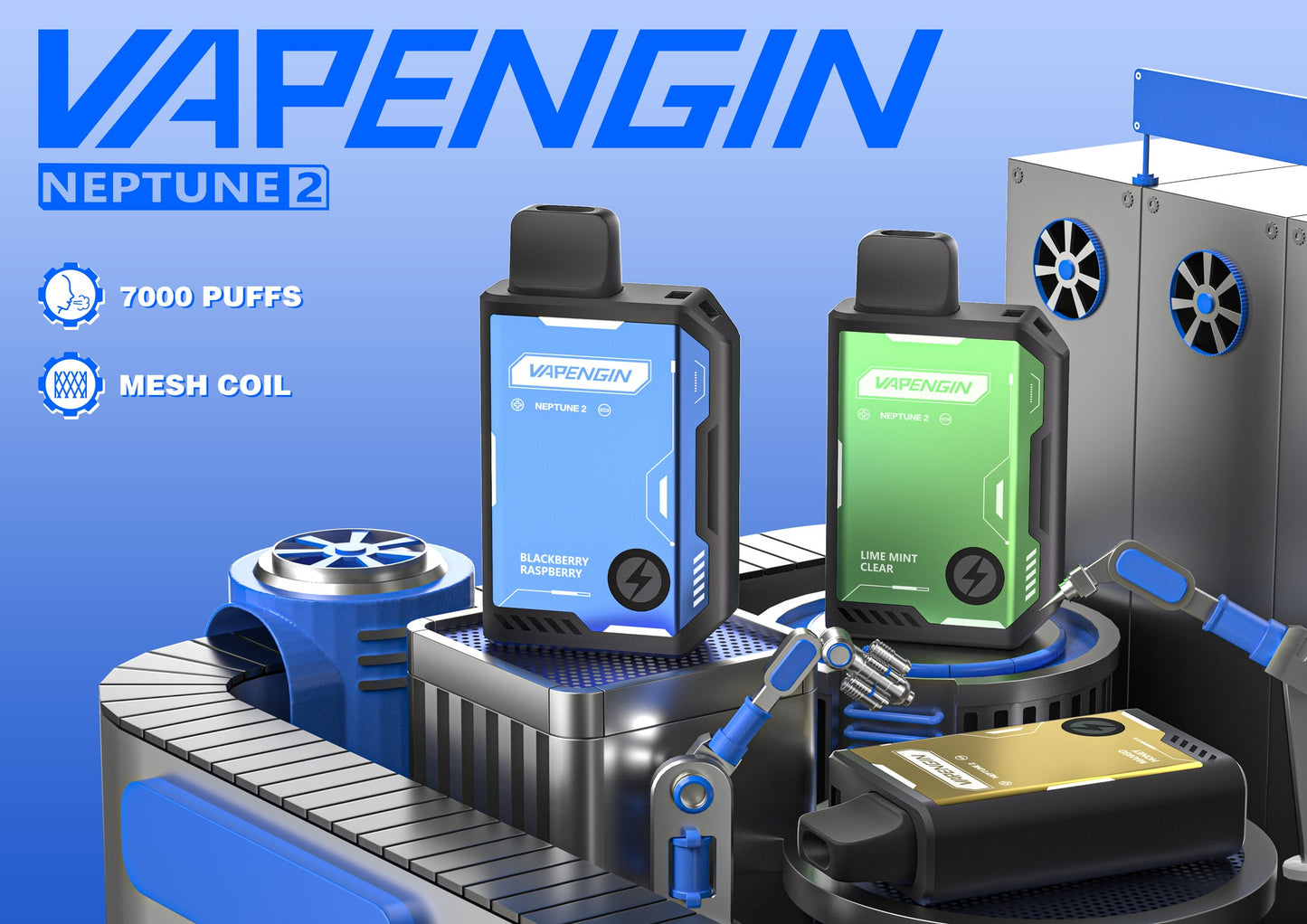 Vapengin Neptune 2 (7000 Puff)