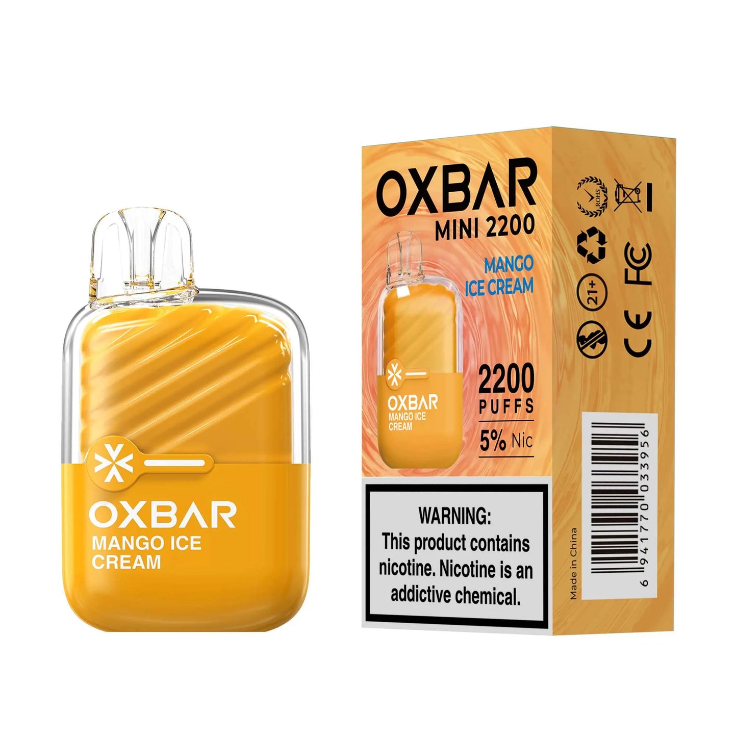 Oxbar 2200 Puff Disposable