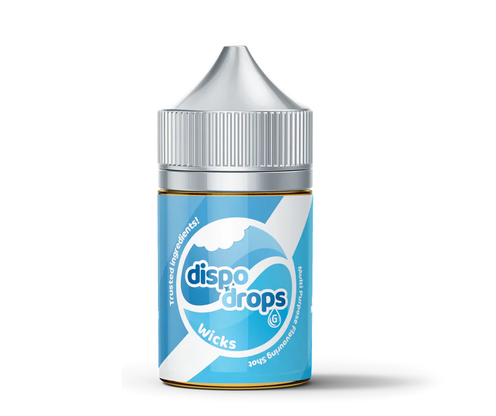 Dispo Drops Salt/MTL Flavour Shots 60ml