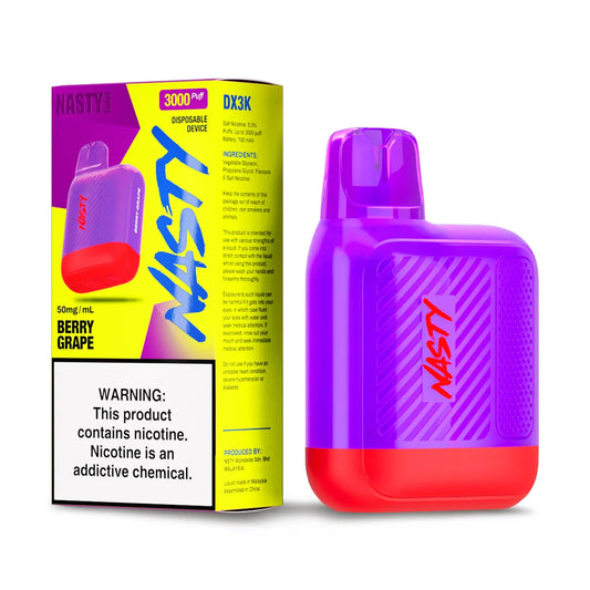 Nasty Bar Dx3K 3000 puff disposable vape