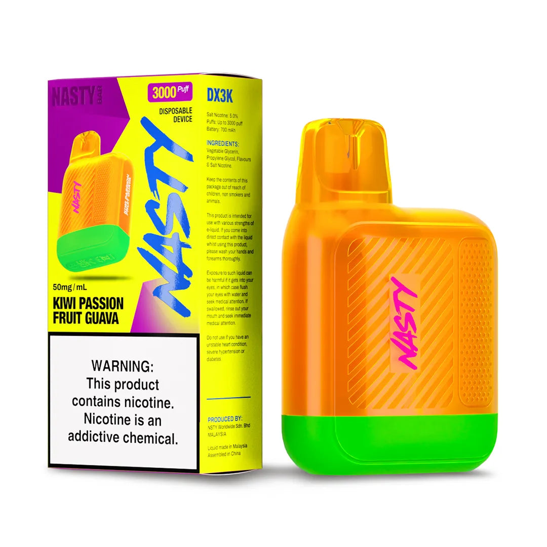 Nasty Bar Dx3K 3000 puff disposable vape