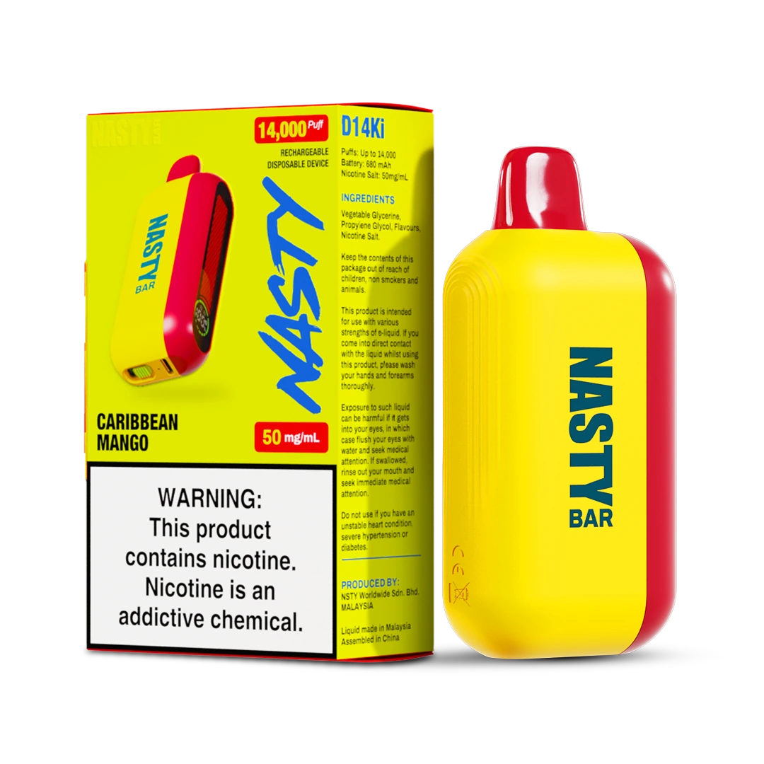 Nasty Bar D14KI 14000 Puff Disposable VolcanoVapes Nasty Bar D14KI 14000 Puff Disposable VolcanoVapes