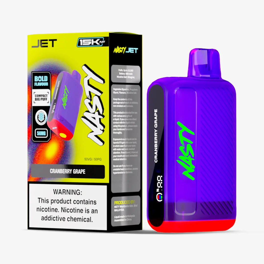 NASTY JET 15K PUFF DISPOSEABLE
