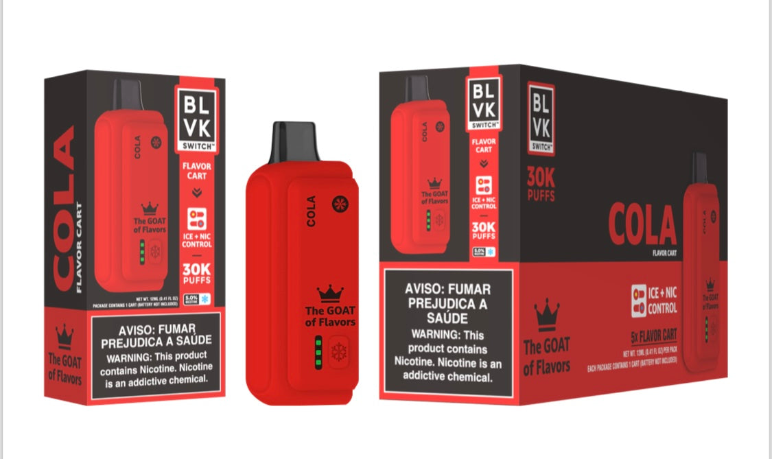 BLVK SWITCH 30K Pod VolcanoVapes BLVK SWITCH 30K Pod VolcanoVapes
