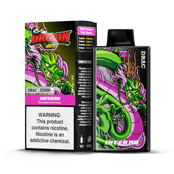 Nasty Dragon 25K (25000) Puffs