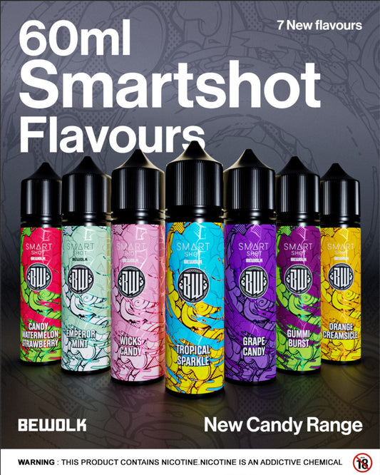 Bewolk Smart Salt/MTL Flavour Shot 60ml