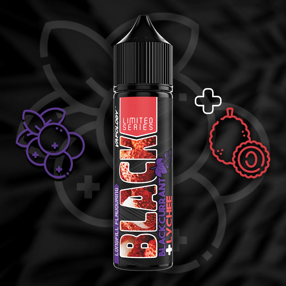 Vapology Black Series Salt/MTL Flavour Shots 60ML