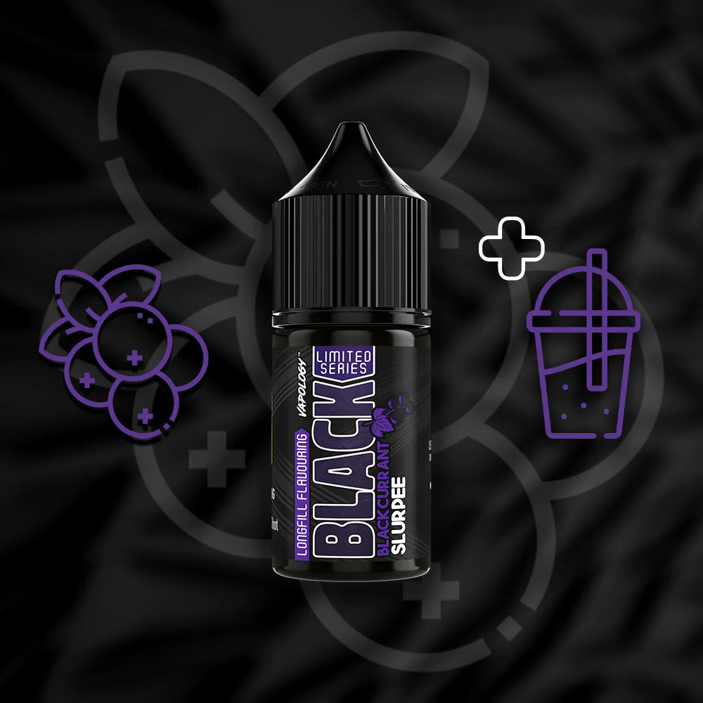 Vapology Black Series  Salt/MTL Flavour Shot 30ML