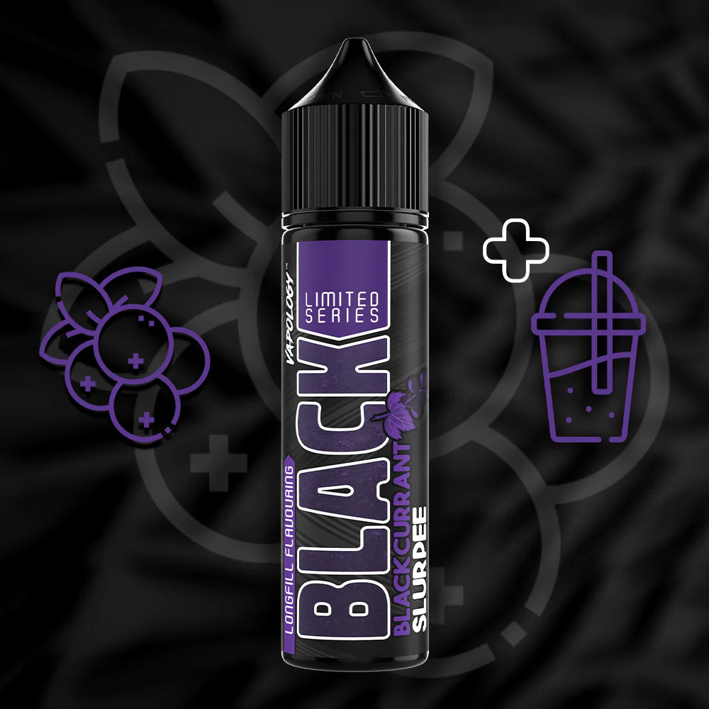 Vapology Black Series Salt/MTL Flavour Shots 60ML