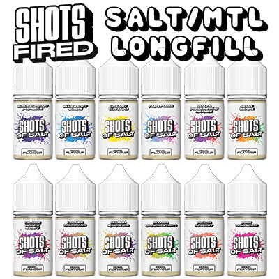 Shots Fired Salt/MTL Flavour Shot