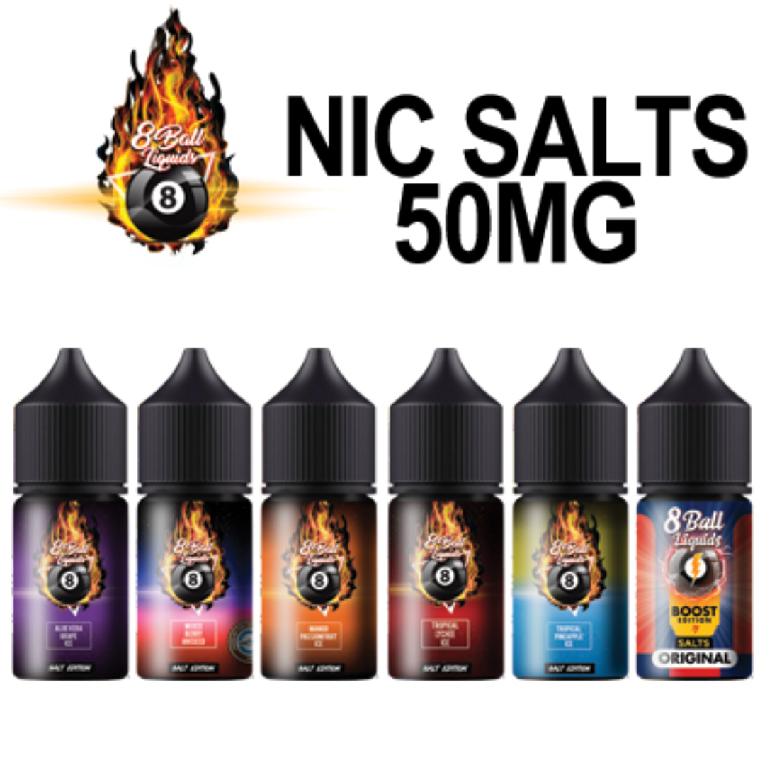 8 Ball Nic Salts 50MG 30ML