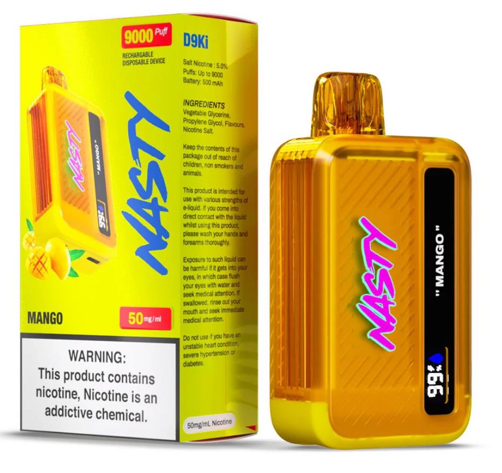 Nasty Bar 9000 Puff Disposable 5% VolcanoVapes Nasty Bar 9000 Puff Disposable 5% VolcanoVapes
