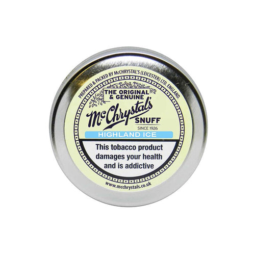 Mc Crystals Snuff assorted flavours - VolcanoVapes