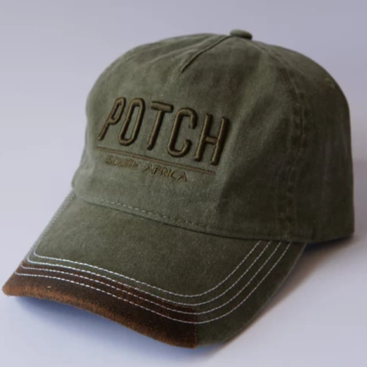 Potch Apparel Leather Cap