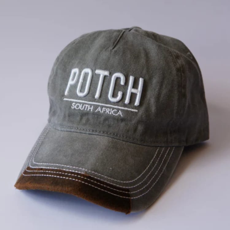Potch Apparel Leather Cap