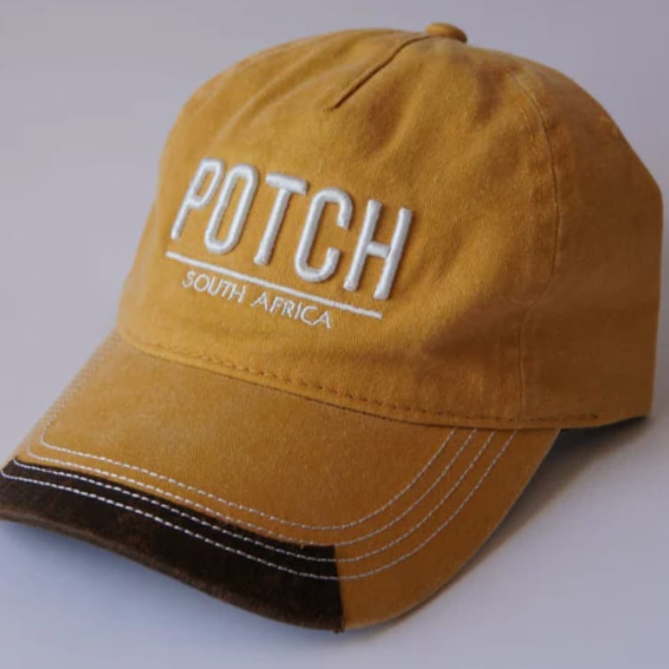 Potch Apparel Leather Cap