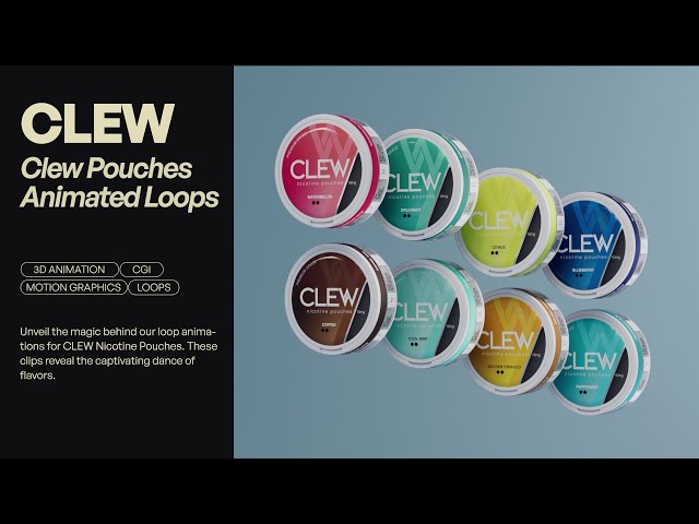 Clew Nicotine Pouches – VolcanoVapes