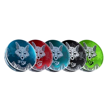 White Fox all flavours Snus