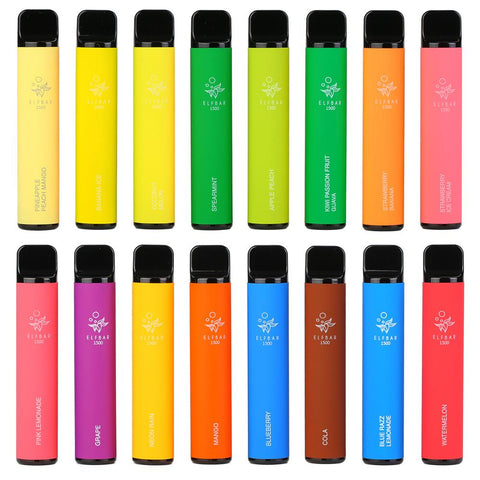 Elf Bar 1500 Disposable Device 50mg - VolcanoVapes